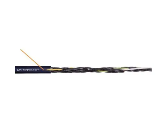 63-4837-10　Ig4芯无屏蔽工业电缆，1.5 mm 2蓝色10 m卷筒，Chainflex CF 9系列　CF9.15.04