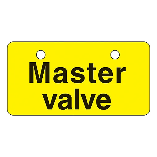 61-3399-72　［已停用］英文字母阀门打开和关闭标志主阀 (黄色) V-7　168007