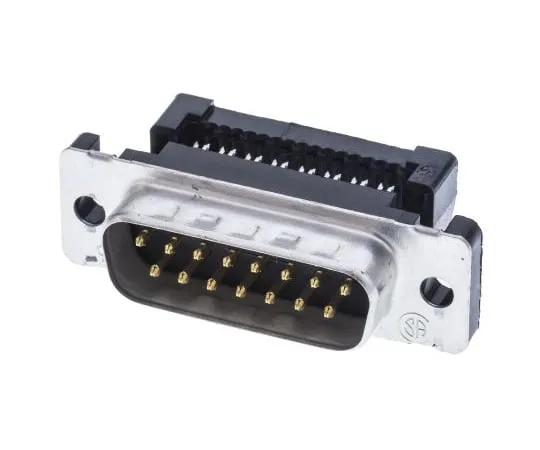 63-4786-77　TE Connectivity AMPLIMITEHDF-20系列2.76毫米间距15 Way IDCD-Sub带状电缆连接器，插头，钢壳　1658613-3