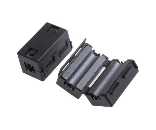 63-4668-46　RS PRO可开启铁氧体夹具，20.5 x 33 x 20毫米，适用于电脑外设、数字电视、内外电源　123-2483