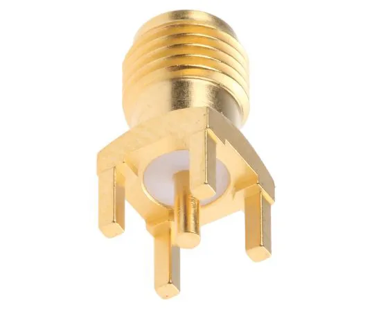 63-4806-18　TE连通性直50Ω通孔SMA连接器，焊接端同轴　1-1478979-0