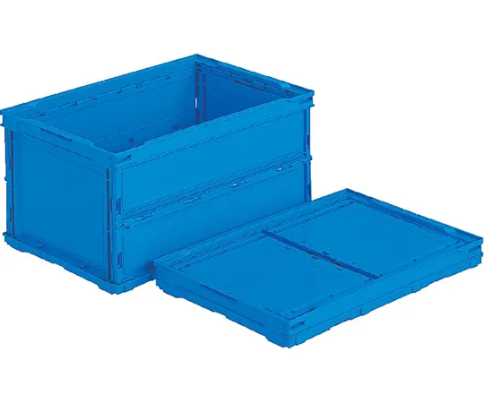 67-7112-86　Folding Container O-40B Blue　55852000BL504