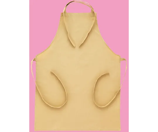 65-1693-26　Technora ® Cut Resistant Apron for Clean Rooms Length 77 cm x Width 57 cm w/String　EMA-1FY