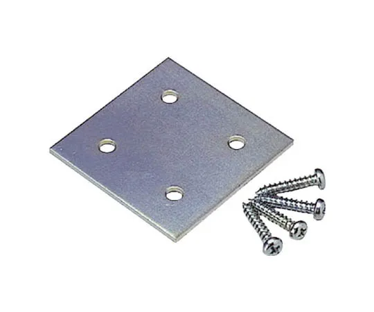 62-0008-75 Joint Metal Fittings (A) Iron (Uniqlo Plating Finish) 55 x 55 mm 313-34