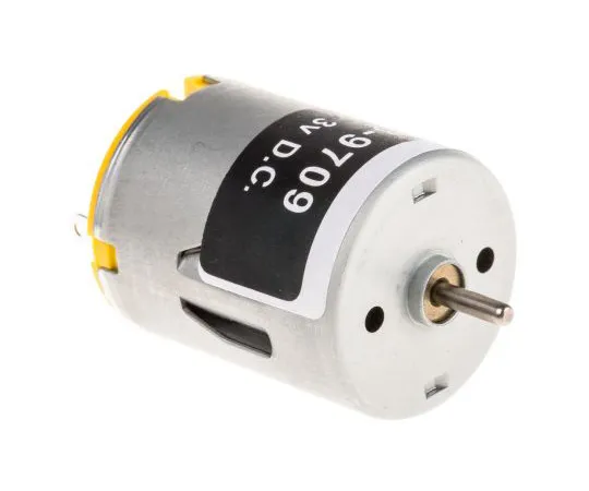63-4741-62　RS Pro直流电机，1.6 W, 1.5→3 V直流，20 gcm, 7800 rpm, 2 mm轴径　238-9709