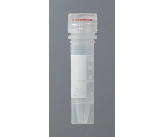 67-5190-90　Screw Cap Tube 1.5 mL Standing Type (Unsterilized) 500 Pieces
