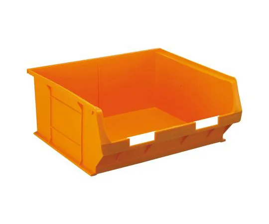 63-4806-59　RS Orange塑料可堆叠存储箱，180 mm x 419 mm x 376 mm　469-6740