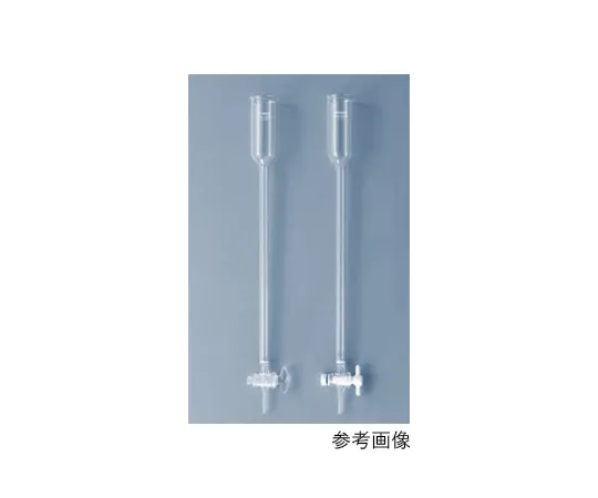 61-9731-40　水质分析用柱管 (玻璃旋塞)　0102COL-10