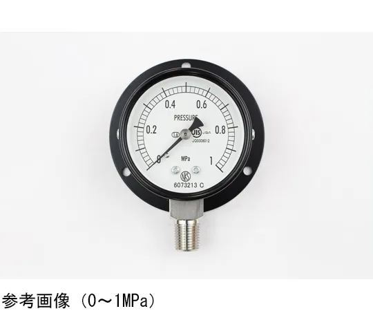 65-4270-62-20 Normal Pressure Gauge (Φ60) Vacuum Gauge (Negative Pressure Gauge) Vertical B Frame - With 0.1~0 MPa Inspection Certificate AA10-273