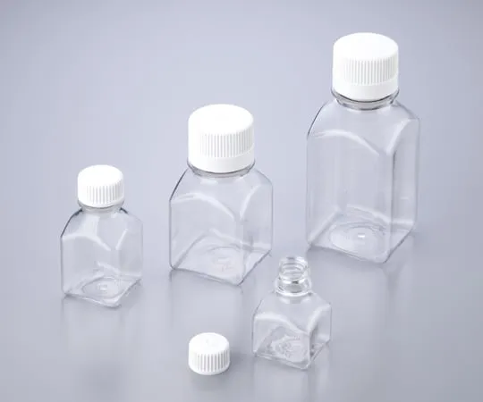 1-1500-01　［已停用］方形培养基瓶(PETG,消毒) 30mL　2019-0030