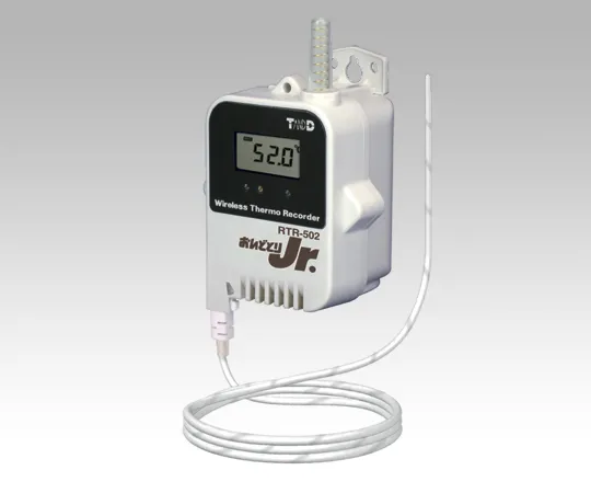 1-3521-02-20　［Discontinued］Ondotori Wireless Data Logger (Handset) Temperature x 1ch (External) Large Capacity Battery with Calibration Certificate　RTR-502L