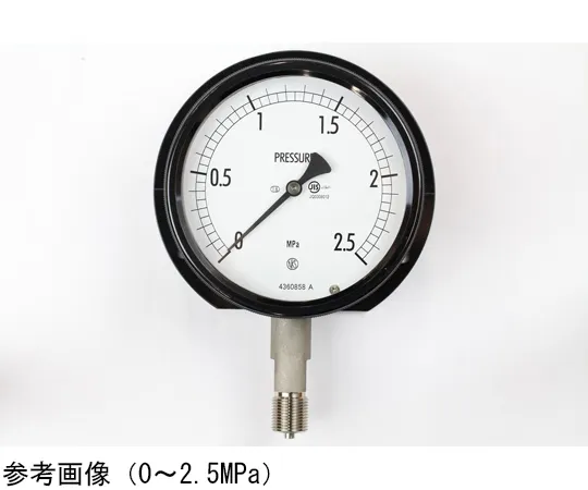 65-4304-85　Sealed Pressure Gauge (100Φ) Vertical B Frame 1 MPa　BE12-233