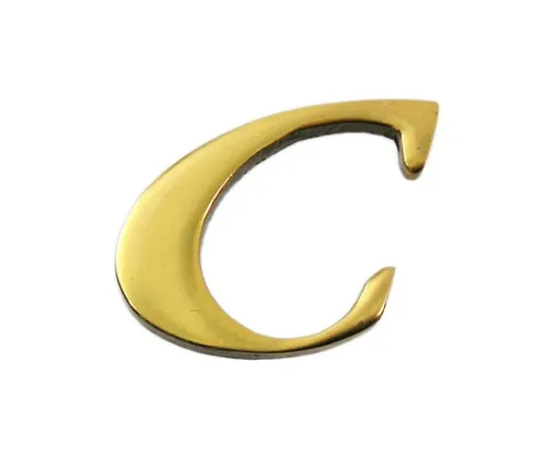 61-7430-53 黄铜金字符大字符C QL20-C