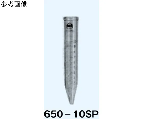 65-8671-41　Sediment Tube (Without Stopper) White No Scale　650-10SP