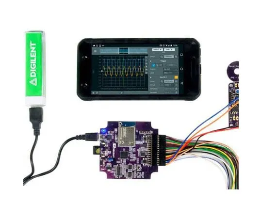 63-4692-15　［已停用］Digilent OpenScope MZ系列OpenScope MZ示波器，基于PC,2、10 (用户可编程) ，2 (示波器) 通道，　410-324