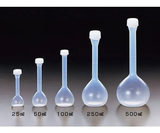 64-3680-82　SANPLA®PFA容量瓶25mL　18153