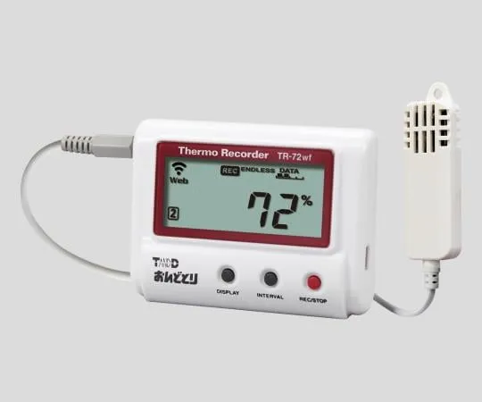 1-1880-11　［已停用］ONDOTORIThermo-HygroData Logger (无线区域网路，高精度类型)　TR-72wf-H