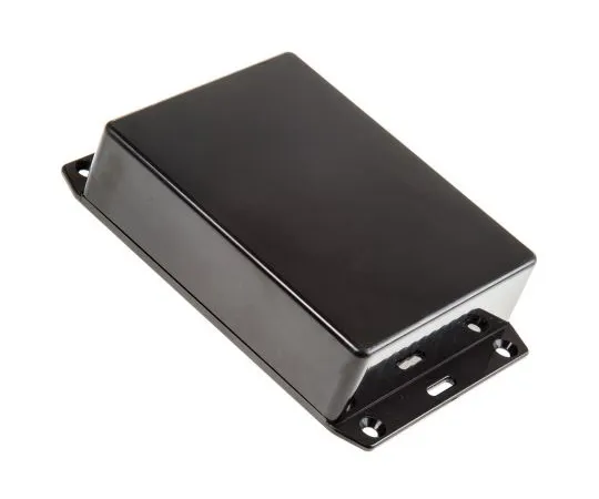 63-4831-38　Hammond 1591, ABS外壳，IP54,法兰，121 x 94 x 30 mm　1591GFLBK