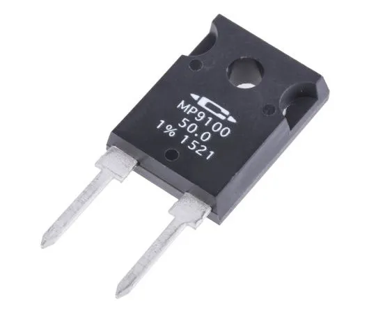 63-4776-67　Caddock 50Ω100W固定电阻±1% -20→+80 ppm/°C　MP9100-50.0-1%