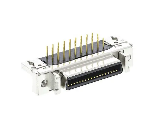 63-4834-80　3 M MDR 102系列，36道直角穿孔微D PCB连接器插座，2.54毫米间距　10236-5212PL