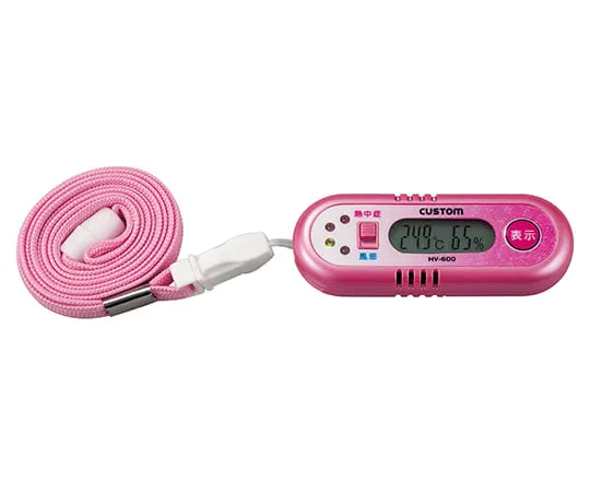 8-4727-01　［Discontinued］Heat stroke and cold checker (pink)　HV-600P