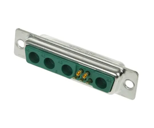 63-4758-57　FCT-一个MOLEX公司调频系列面板安装，9针D-sub连接器插座，外壳尺寸B混合接触D-sub　FM9W4S-K121