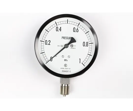 65-4284-54-20 Normal Pressure Gauge (Φ100) Vertical A Frame for Heat Resistance and Vibration Resistance with 1 MPa Inspection Certificate AE20-133