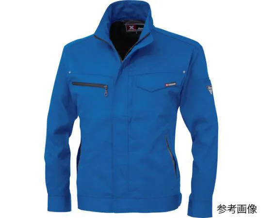 65-8373-09 Long Sleeve Blouson Royal Blue 5L 1634-46-5L