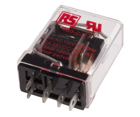 63-4797-11　RS PRO SPDT非锁定继电器PCB安装，110V交流线圈，15A　450-0217