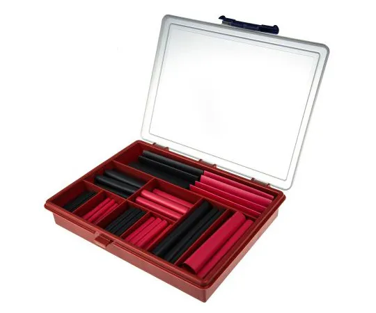 63-4793-26　TE连接线套管套件RNF100系列，2:1收缩比100件　RNF-100-KIT-BLACK/RED