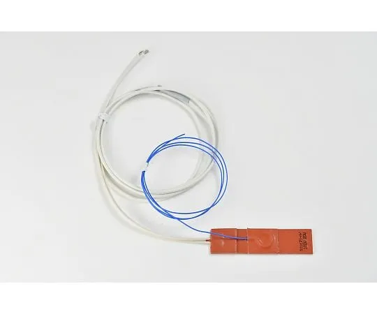64-3422-66　硅橡胶加热器[热电偶3m,引线延长线3m] 100V20W 25mm x 100mm　SR100-20-25-100-K3