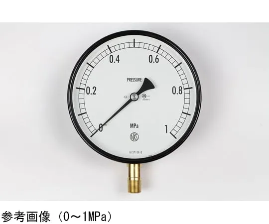 65-4290-82　Normal Pressure Gauge (Φ150) Vertical A Frame 0.6 MPa　AG10-181