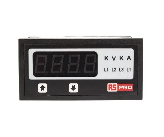 63-4688-58　RS PRO LED数字安表4位AC±0.5%+1位0°C~+50°C,　136-5390