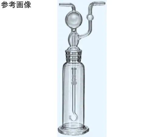 65-8682-52　Gas Washing Bottle Dressel Type TS Sliding Part 34 250 mL (1 Set)　710-1034