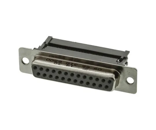 63-4791-30　绞合2.77毫米间距25路IDCD-Sub带状电缆连接器，插座，钢壳　9663186500