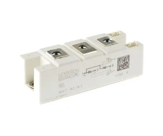 63-4722-54　Semikron, SKKT 162/16 E,双晶闸管模块SCR,156A1600V,7针半包2　SKKT 162/16 E