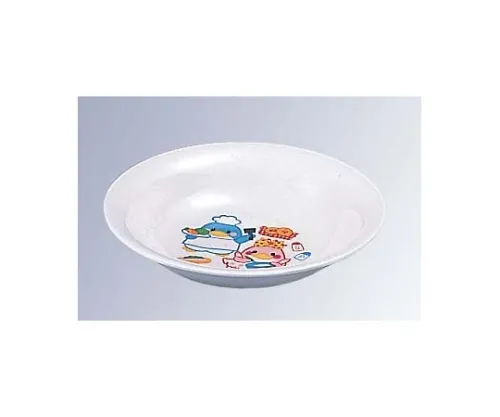 61-6837-70　Melamine Children's Tableware Curry Plate BB-2　5447000