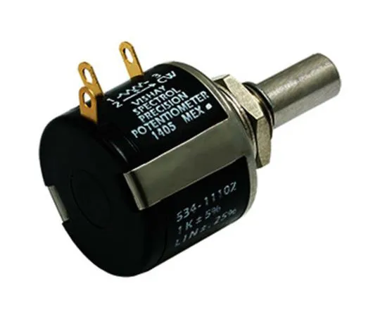 63-4821-82　Vishay 534系列线绕式电位器，直径6毫米。轴10转，50kΩ，±5%，2W,±20 ppm/°C,面板安装　534B1503JC8872