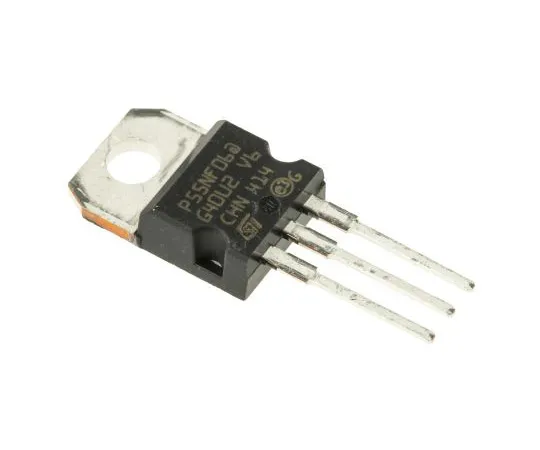 63-4820-32　STP55NF0 6 N沟道MOSFET, 50 A, 60 V STripFET II, 3针TO-220意法半导体　STP55NF06