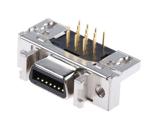63-4834-77　3 M MDR 102系列，14道直角穿孔微D PCB连接器插座，2.54毫米间距　10214-5212PL