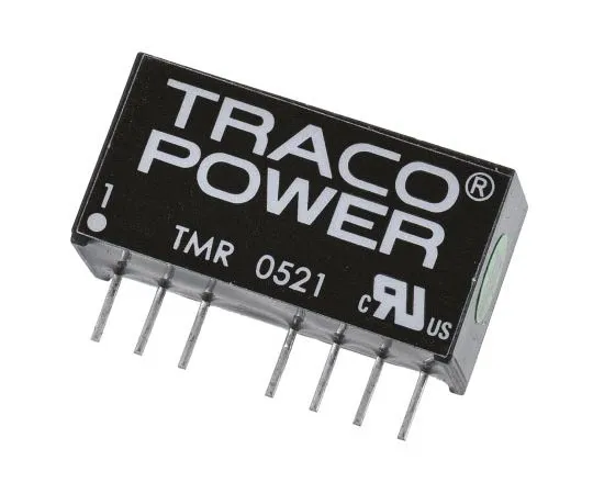 63-4841-12　TRACOPOWER TMR 2 2 W隔离直流-直流换流器通过孔，电压在4.5→9 V直流，电压输出±5 V直流　TMR 0521