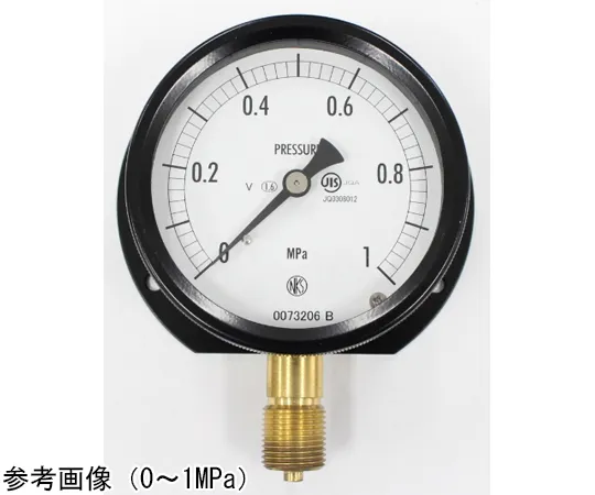 65-4296-22-20 Sealed Pressure Gauge (75Φ) Vertical B Frame for Vibration Resistance with 0.4 MPa with Inspection Certificate BC10-231