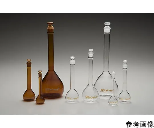 64-8088-77　Volumetric Flask Custom Product Brown 150 mL　CL2031-TK-150-10