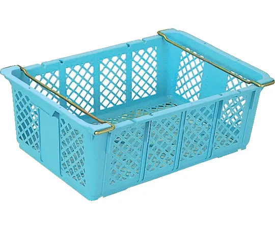 67-6648-93　Container A100 with Handle Light Blue　10910001BL502