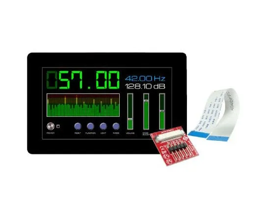 63-4682-11　4DSystemsgen4-uLCD-70DCT-CLBTFT LCD彩色显示屏/触摸屏，7英寸，800 x 480像素　gen4-uLCD-70DCT-CLB