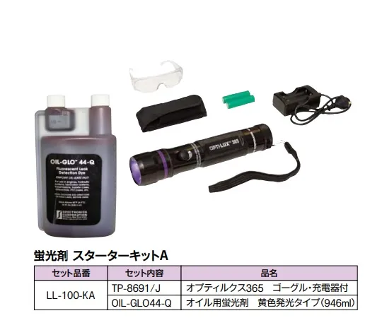 3-9909-01　［已停用］漏油检测装置荧光起动器套件　LL-100-KA