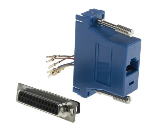 63-4761-03　RS PRO 25 WayD-subFemale,RJ45Female Adapter　314-8177