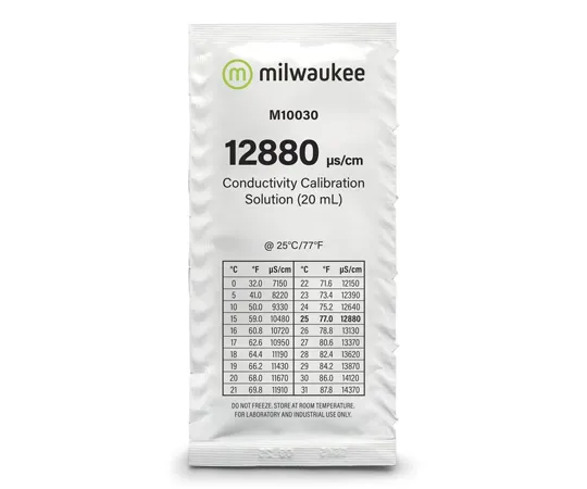 68-0447-67　12880μS/cm Standard EC (Electrical Conductivity) Solution 20mL×25bags　M10030B