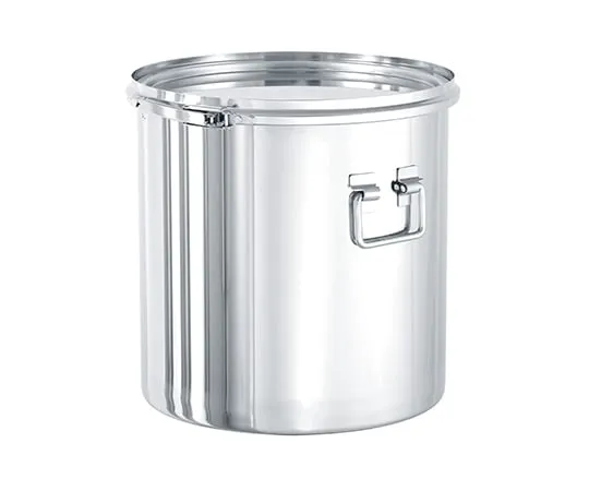 63-1208-52　Sealed Container with Folding Handle (Band Type/EPDM) 10L　CTLF-24PEL
