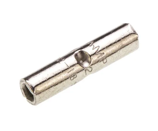 63-4744-10　TEConnectivitySTRATO-THERMButtWireSplicConnector, NickelPlated 22→16 AWG　323796